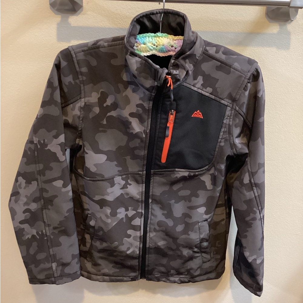 Boys Snozu Camouflage Jacket